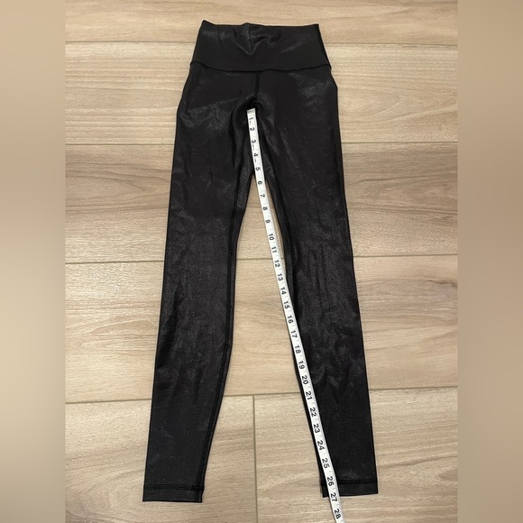 Lululemon Wunder Train HR Tight 28" Foil Special Edition Women's Size 2 LW5DPYS - Picture 5 of 7